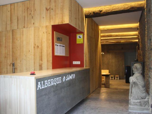 Albergue O Santo Arzúa Esterno foto