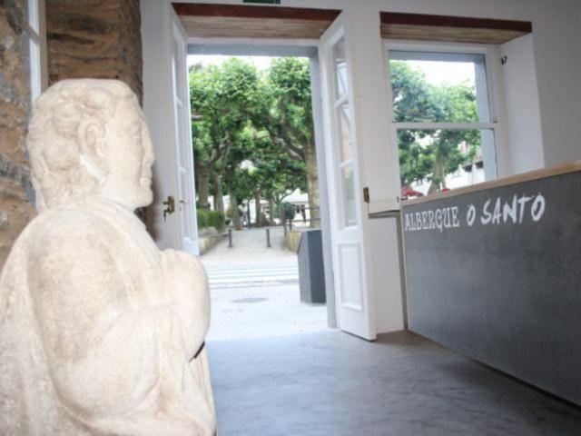 Albergue O Santo Arzúa Esterno foto